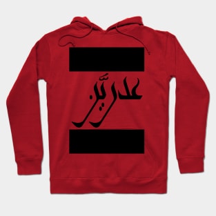 Adrian in Cat/Farsi/Arabic Hoodie